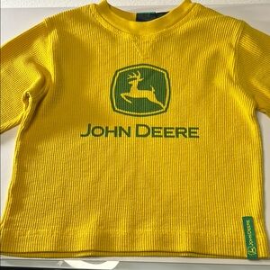 John Deere Kids Yellow Long Sleeve Shirt